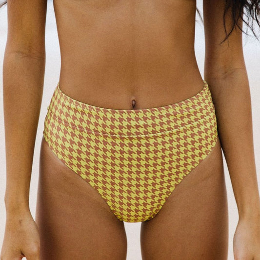 Kai High Waisted Pant - Citrus